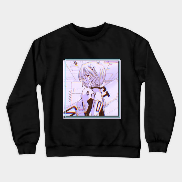 Ayanami Rei Crewneck Sweatshirt by tGst09